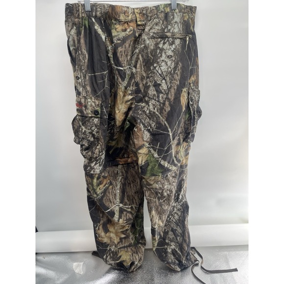 Gander Mountain Guide Series Camo Cargo Convertible Pants L Scent Shield Hunting - Picture 5 of 7